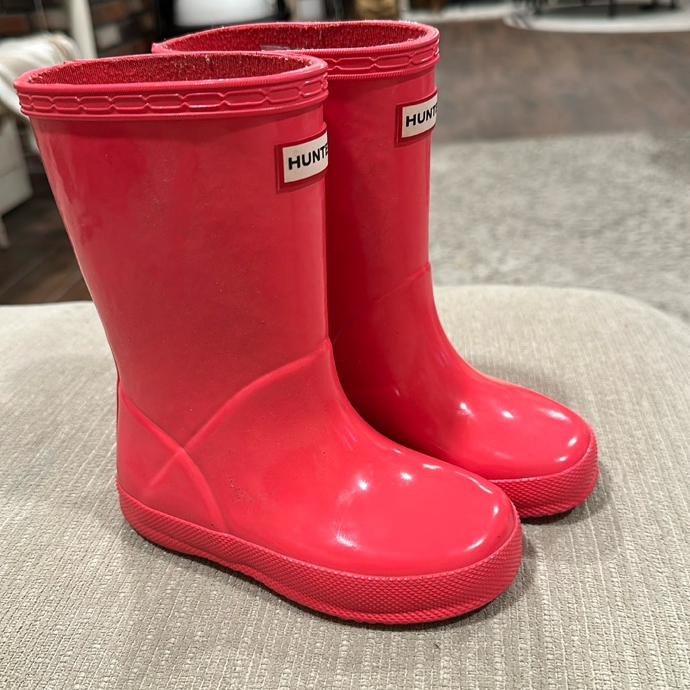 Hunter rain boots